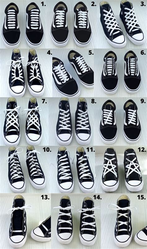 shoelace styles for converse.